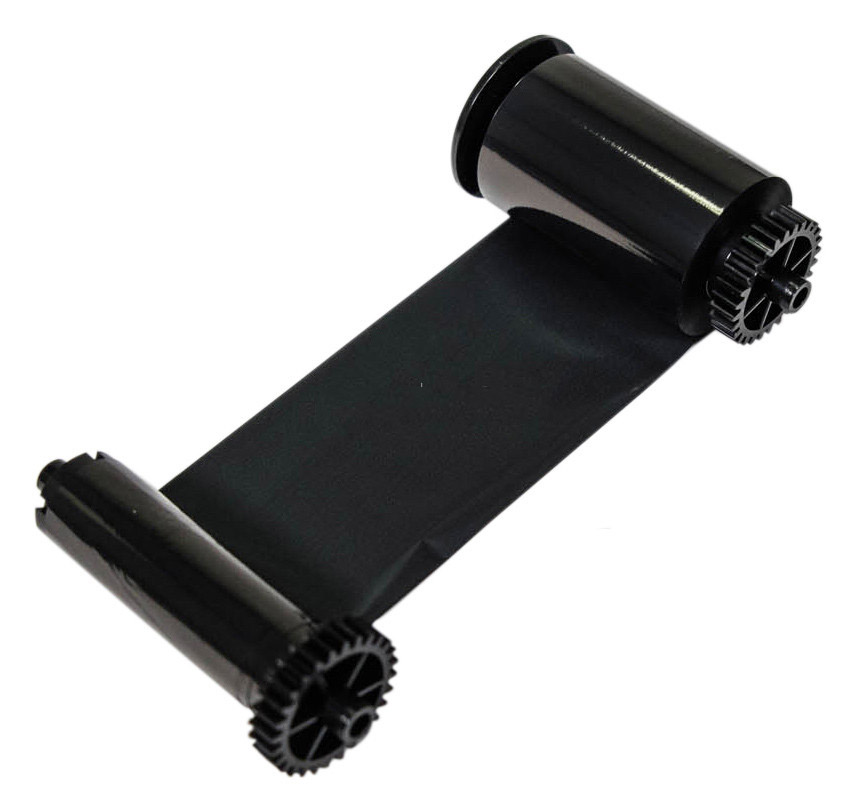 Черная смолянисто-восковая (Resin+Wax) лента (К) на 1200 оттисков с чистящим роликом в Пензе