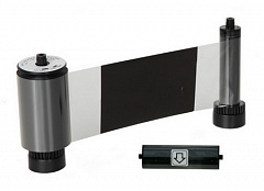 Черная лента с оверлеем (KO) на 3000 оттисков с чистящим роликом; для принтера Advent SOLID 700 в Пензе